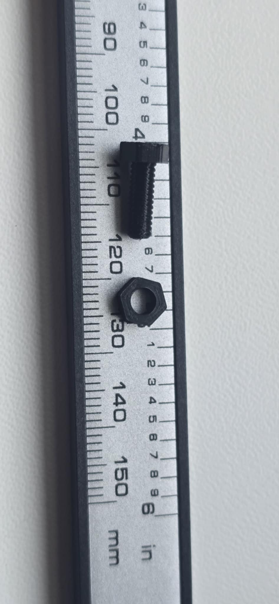 Bộ bu lông và đai ốc M4 (Bolt and nut M4) - File in 3D chất lượng - Thumbnail 2