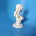 Mô hình tượng Lara Croft 3D ấn tượng - Tượng bán thân trang trí - Thumbnail 3
