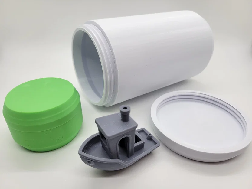 Hộp Đựng Nắp Vặn Tùy Biến (Custom Threaded Container) - Image 2