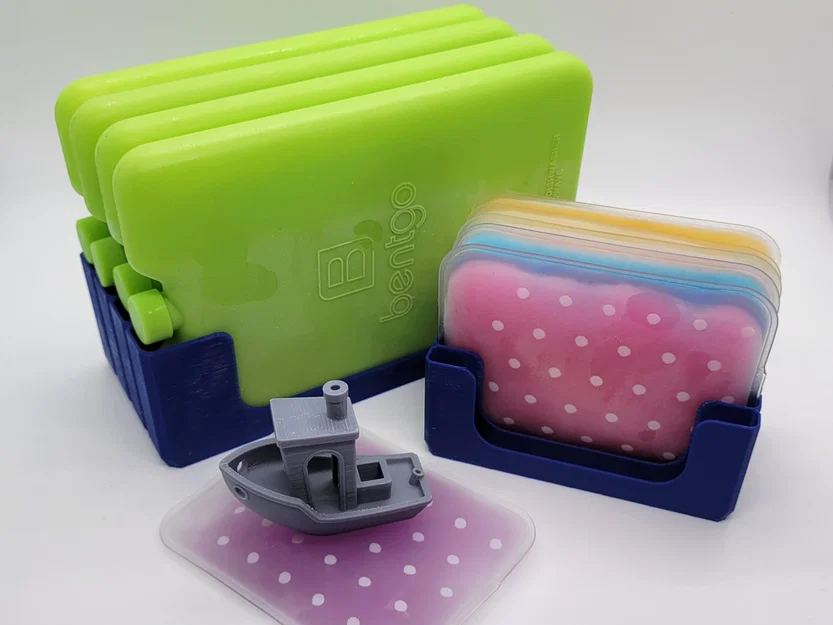 Giá đỡ đá gel tuỳ biến (Customizable Ice Pack Holder) - Image 2