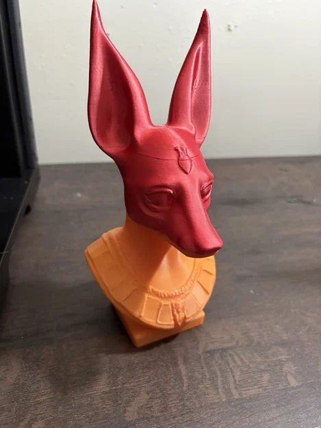 Mô hình đầu Thần Anubis Ai Cập - Image 1