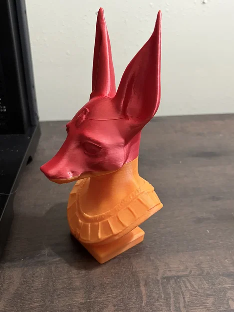 Mô hình đầu Thần Anubis Ai Cập - Image 2