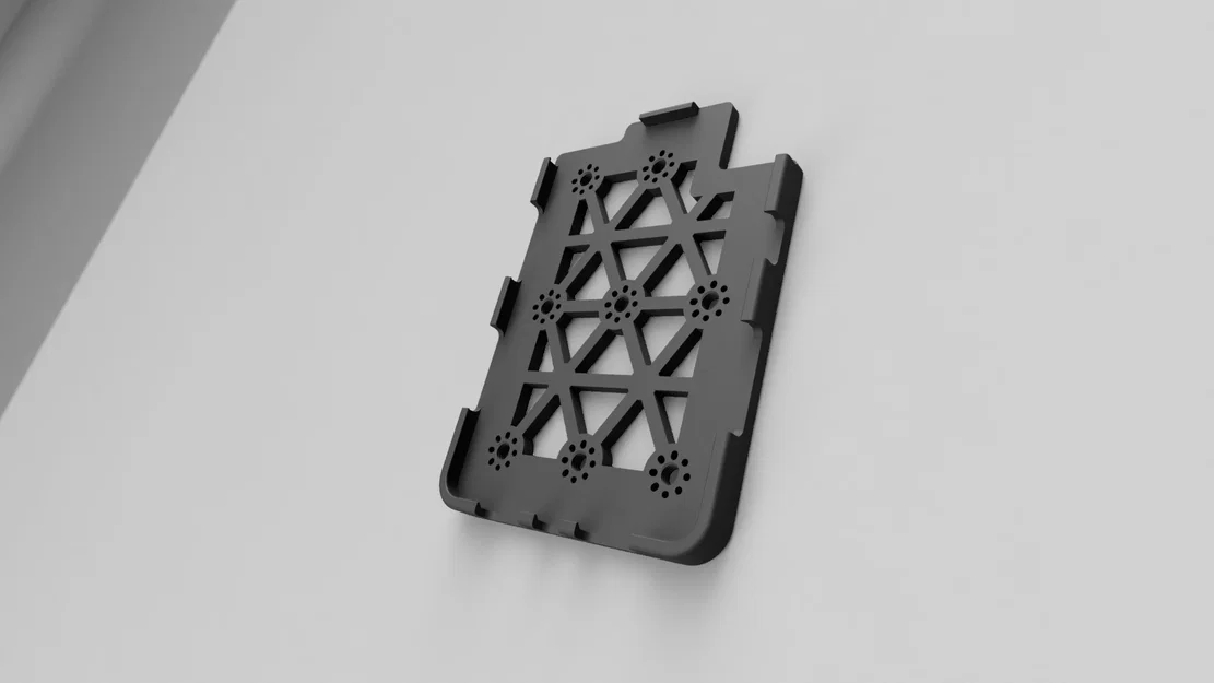Tấm mount iPad Mini Gen 6 gắn Arri 3/8" - Image 1