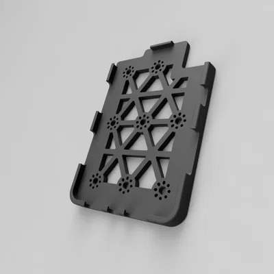 Tấm mount iPad Mini Gen 6 gắn Arri 3/8"
