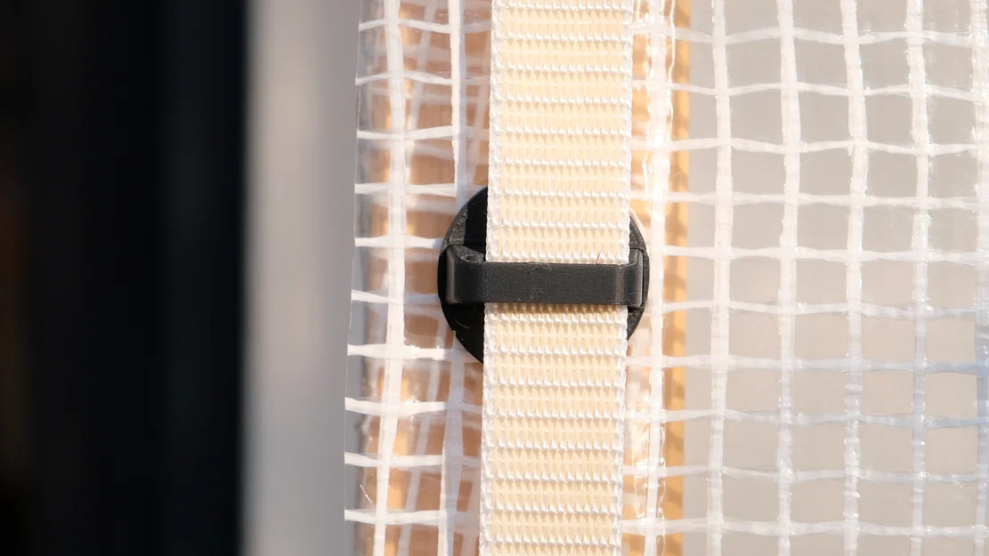 Tấm kẹp gắn foil kèm eyelet cho dây đai - Image 3