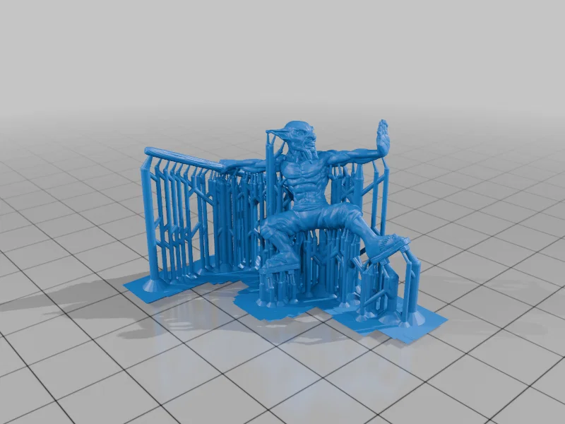Goblin Monk – mô hình goblin tu sĩ để in 3D - Image 2