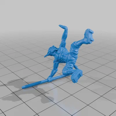 Goblin Monk – mô hình goblin tu sĩ để in 3D
