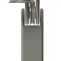 Pulley kéo cáp dùng 608 bearing cho roof box, xe đạp, garage - Thumbnail 2