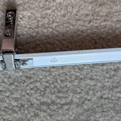 Khung nẹp in 3D gắn dải LED COB cho cửa kính IKEA HÖGBO