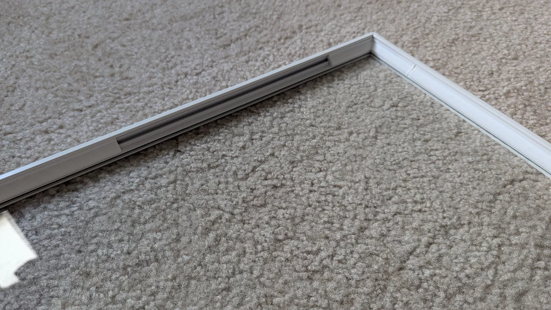 Khung nẹp in 3D gắn dải LED COB cho cửa kính IKEA HÖGBO - Image 3