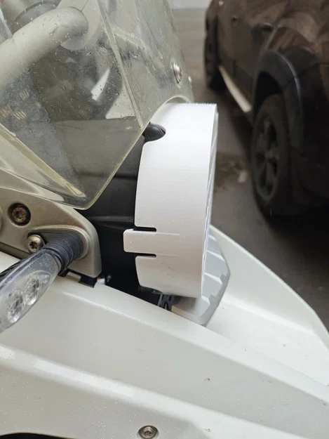 Bảo vệ đèn pha BMW R1200 GS (không cần ốc vít) - Image 4