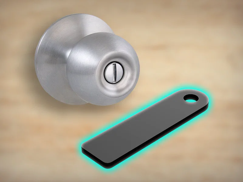 Dụng cụ mở khóa riêng tư phòng ngủ/phòng tắm (Bed/Bath Privacy Lock Tool) - Image 1