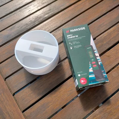 Đế giữ máy đo pH Parkside (Lidl) in 3D cho hồ bơi
