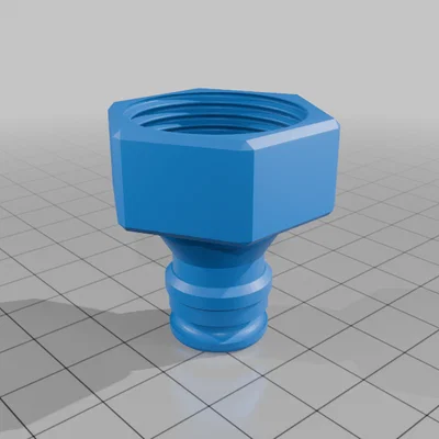 Khớp nối ống nước vườn 3/4 BSP - Phụ kiện in 3D bền bỉ