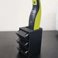 Giá Đỡ Philips OneBlade kèm Ngăn Chứa Clipper Guard - Thumbnail 1