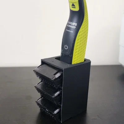 Giá Đỡ Philips OneBlade kèm Ngăn Chứa Clipper Guard