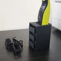 Giá Đỡ Philips OneBlade kèm Ngăn Chứa Clipper Guard - Thumbnail 2
