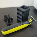 Giá Đỡ Philips OneBlade kèm Ngăn Chứa Clipper Guard - Thumbnail 3