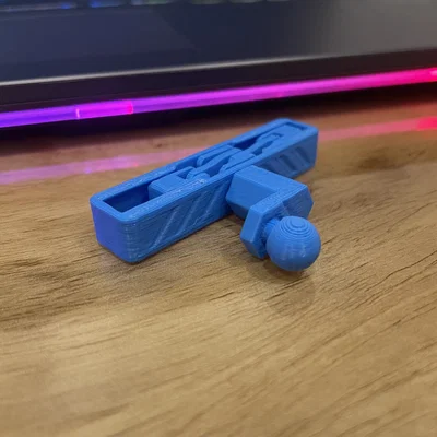 Đồ chơi giảm stress Motor Fidget với tay cầm xoay 3D