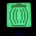 Biểu tượng thùng rác Macintosh cổ điển bị phồng (Old Macintosh Bulging Trash Icon) - Thumbnail 2