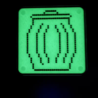 Biểu tượng thùng rác Macintosh cổ điển bị phồng (Old Macintosh Bulging Trash Icon)
