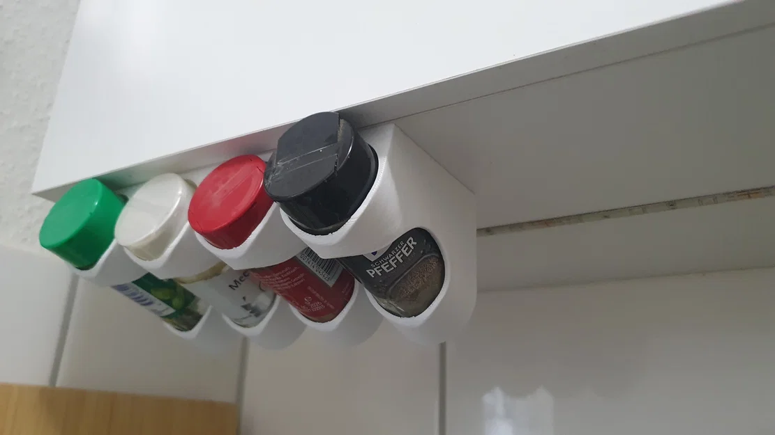 Kệ Đựng Gia Vị Gắn Dưới Tủ (Under-Cabinet Spice Rack) - Image 2