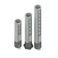 Threaded Buffer Tube Battery Stock Points – Buffer tube ren M29x1.5mm cho pin LiPo - Thumbnail 2