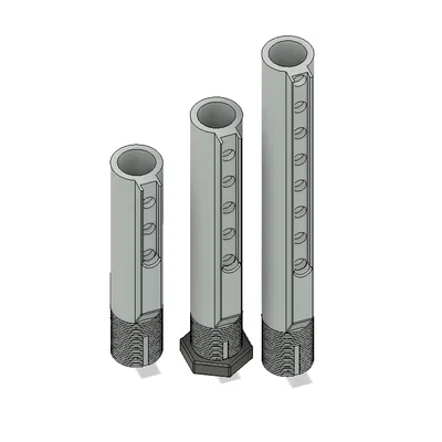 Threaded Buffer Tube Battery Stock Points – Buffer tube ren M29x1.5mm cho pin LiPo
