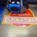 Mô hình trang trí tường Supernatural chủ đề Jurassic Park - Thumbnail 4