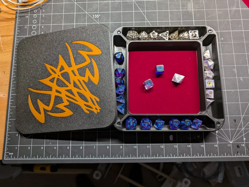 Stormlight Archive - Stoneward - Nắp cho NokBox TTRPG Dice Box - Image 4