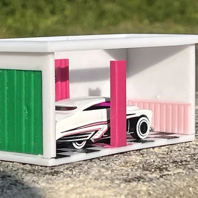 Kệ Xuân Diograma Garage Hot Wheels