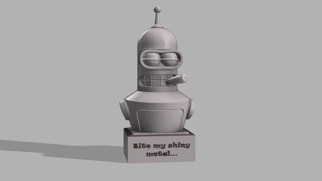 Bender Bust – Tượng Bán Thân Fanart - Image 1