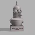 Bender Bust – Tượng Bán Thân Fanart - Thumbnail 1