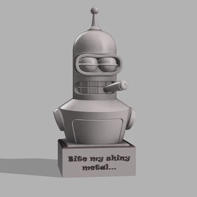 Bender Bust – Tượng Bán Thân Fanart