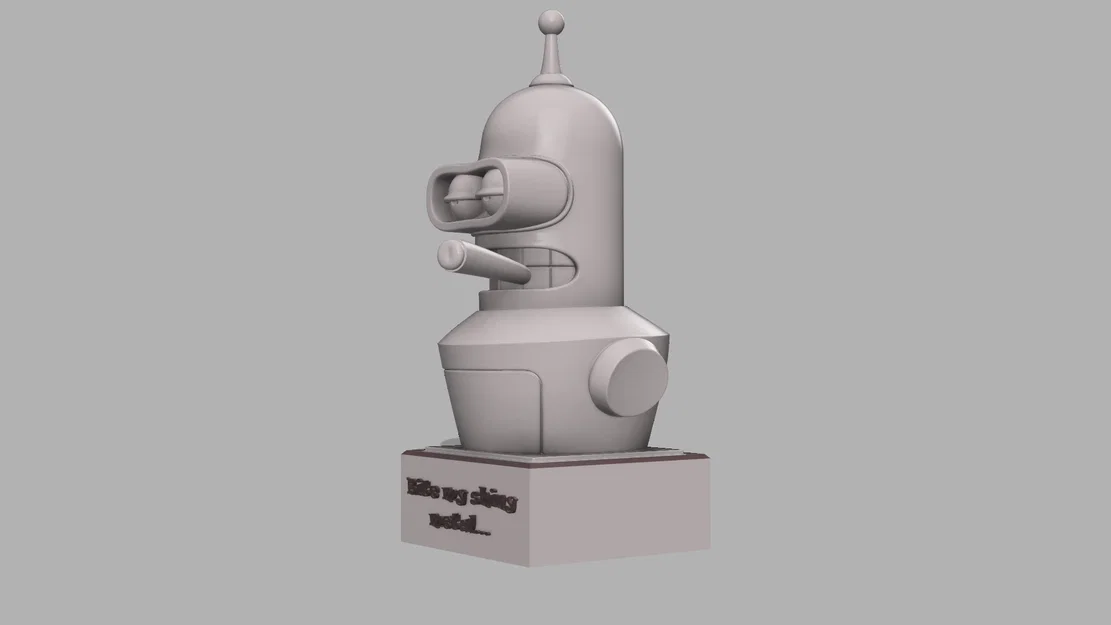 Bender Bust – Tượng Bán Thân Fanart - Image 2