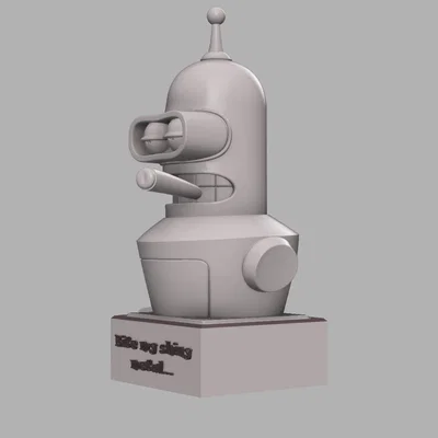 Bender Bust – Tượng Bán Thân Fanart