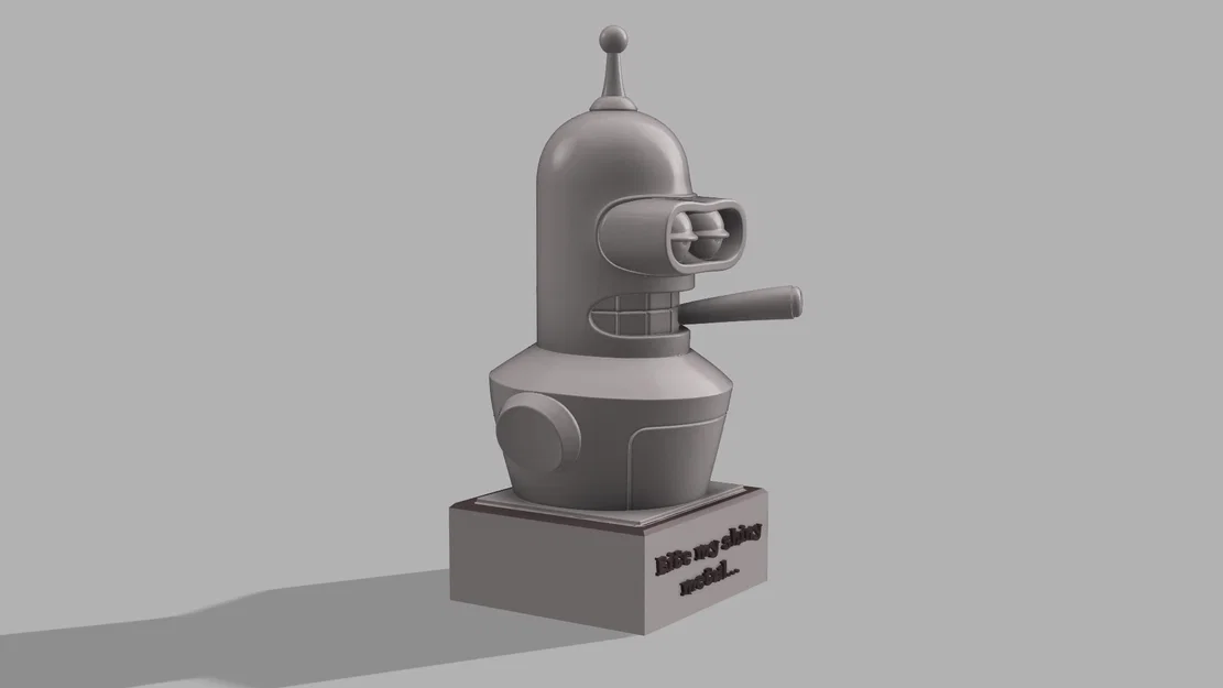 Bender Bust – Tượng Bán Thân Fanart - Image 3