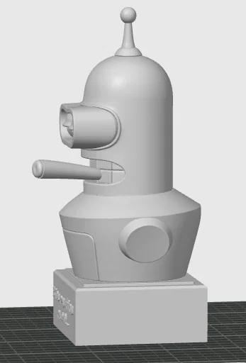 Bender Bust – Tượng Bán Thân Fanart - Image 7
