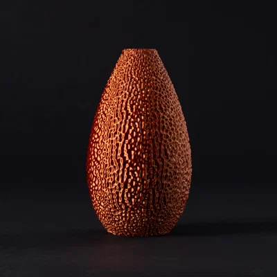 Bình hoa giọt nước vân gợn noisy (vase mode)