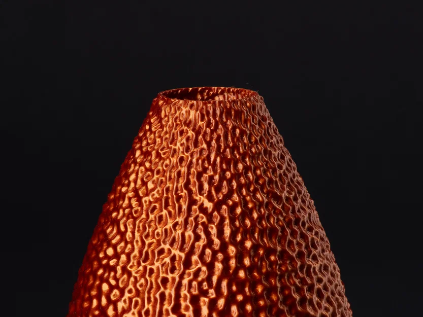 Bình hoa giọt nước vân gợn noisy (vase mode) - Image 2
