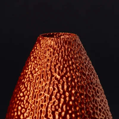 Bình hoa giọt nước vân gợn noisy (vase mode)