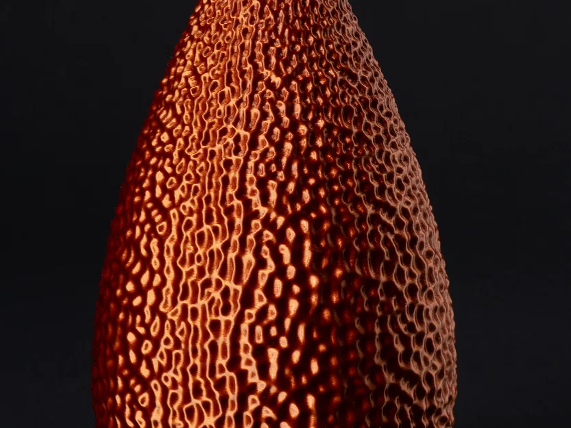 Bình hoa giọt nước vân gợn noisy (vase mode) - Image 3