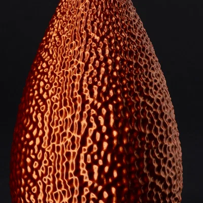 Bình hoa giọt nước vân gợn noisy (vase mode)