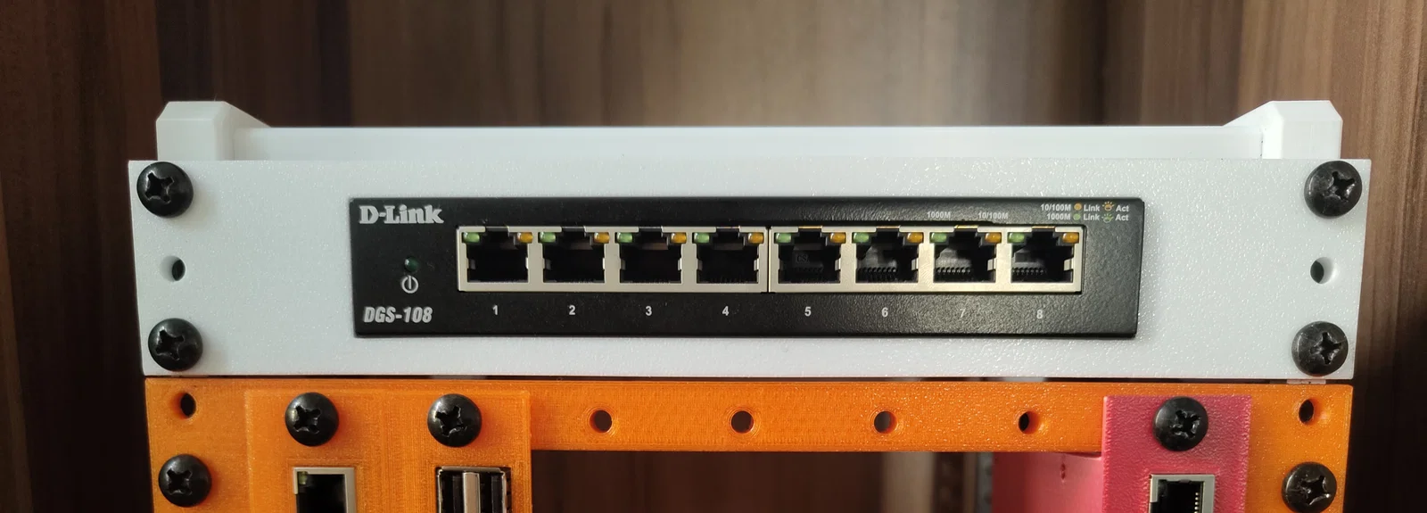 Giá gắn Mini-Rack cho Network Switch (Network Switch Mini-Rack Mount) - Image 1