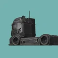 Xe Tải Mercedes Tương Lai (Futuristic Mercedes Truck) - Thumbnail 2