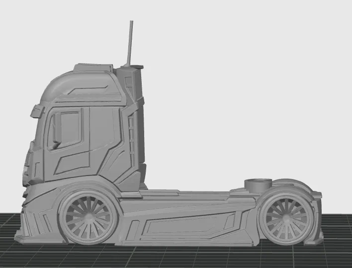 Xe Tải Mercedes Tương Lai (Futuristic Mercedes Truck) - Image 9