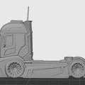 Xe Tải Mercedes Tương Lai (Futuristic Mercedes Truck) - Thumbnail 9