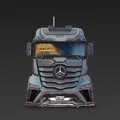 Xe Tải Mercedes Tương Lai (Futuristic Mercedes Truck) - Thumbnail 11