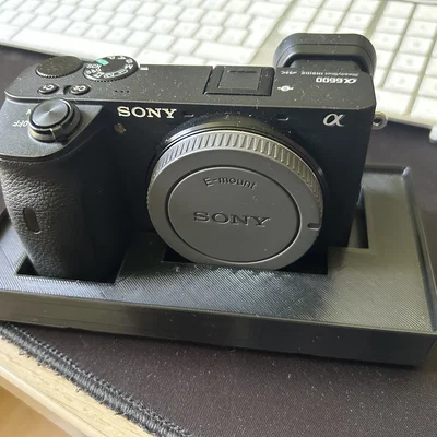 Đế giữ máy ảnh Sony a6600 theo hệ thống Gridfinity