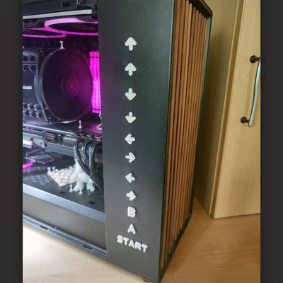 Trang trí tường Konami Code